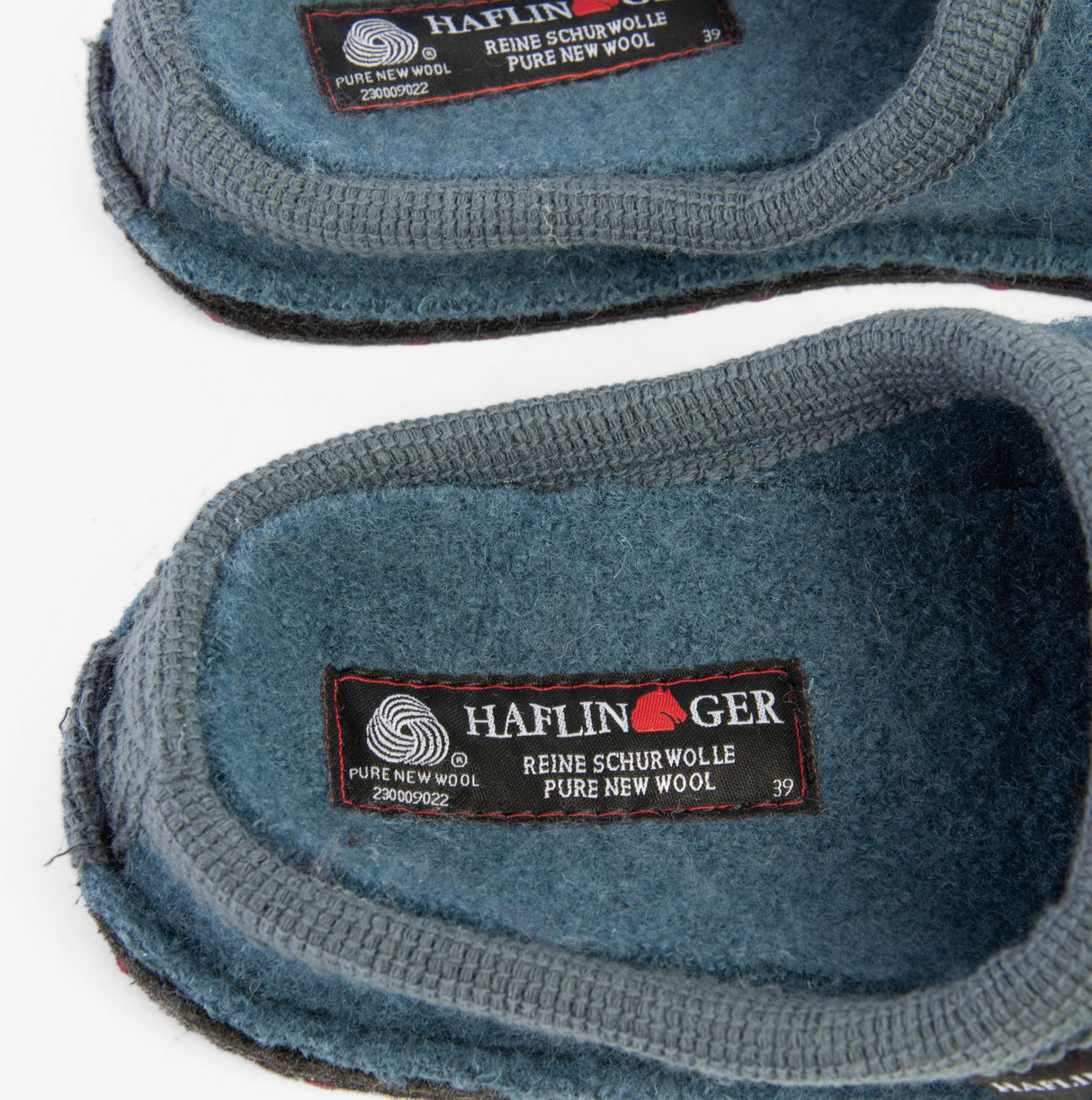 Haflinger PINGU Womens Slippers Powder Blue