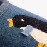 Haflinger PINGU Womens Slippers Powder Blue