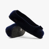 Haflinger FIOCCO Womens Slippers Navy