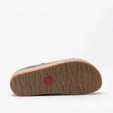 Haflinger FRANZL Womens Wool Clogs Anthracite