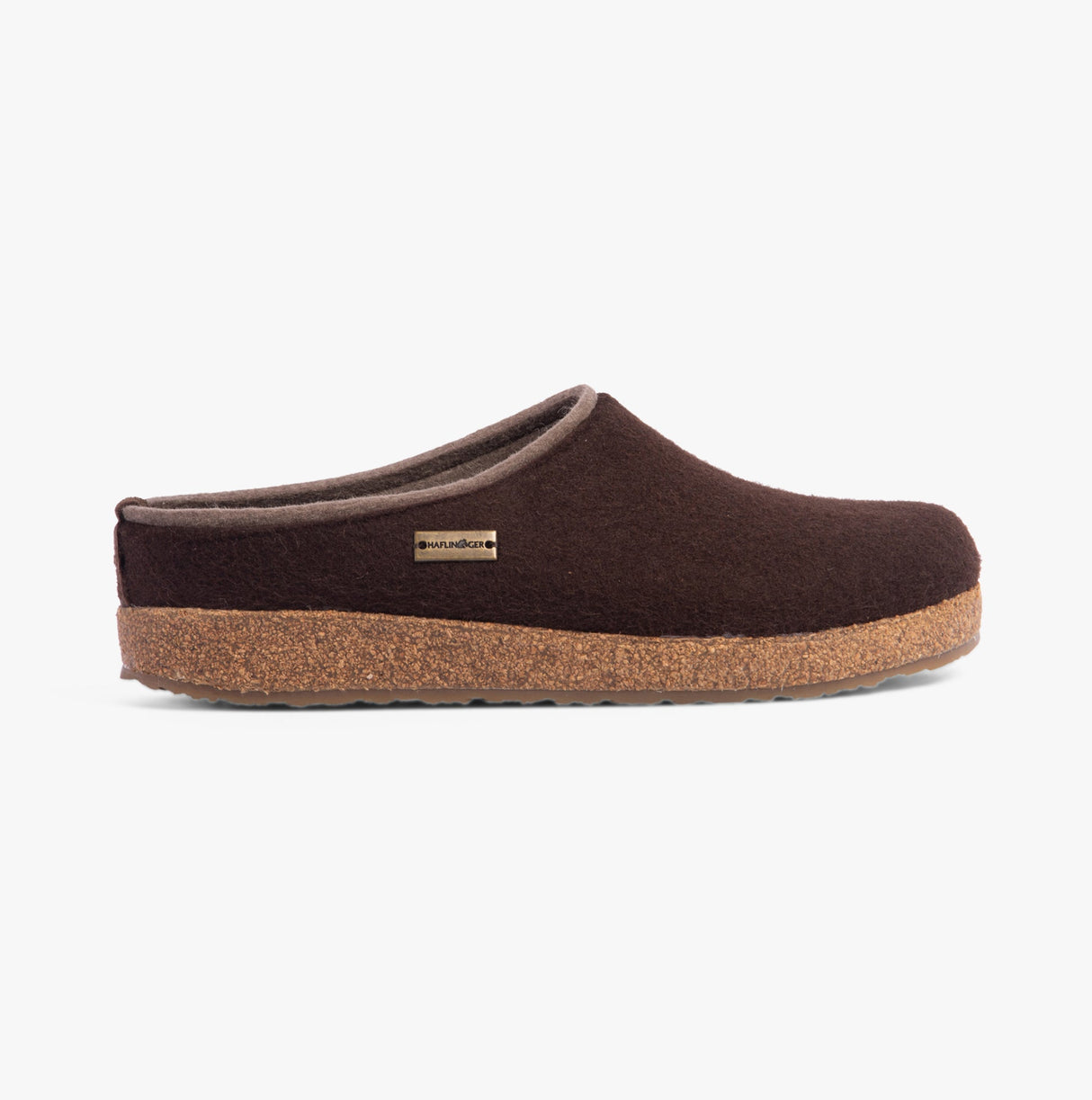 Haflinger KRIS Womens Felt Clogs Espresso