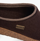 Haflinger KRIS Womens Felt Clogs Espresso