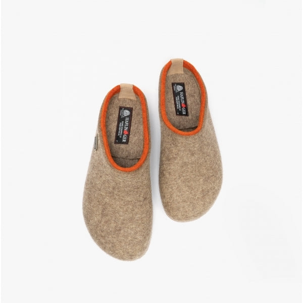 Haflinger KRIS Womens Slippers Taupe
