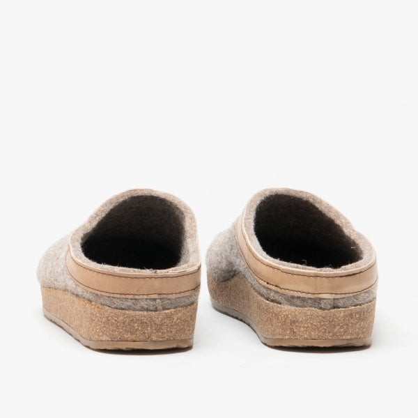 Haflinger TORBEN Womens Slippers Peat