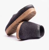 Haflinger TORBEN Womens Slippers Graphite