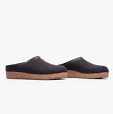 Haflinger TORBEN Womens Slippers Graphite