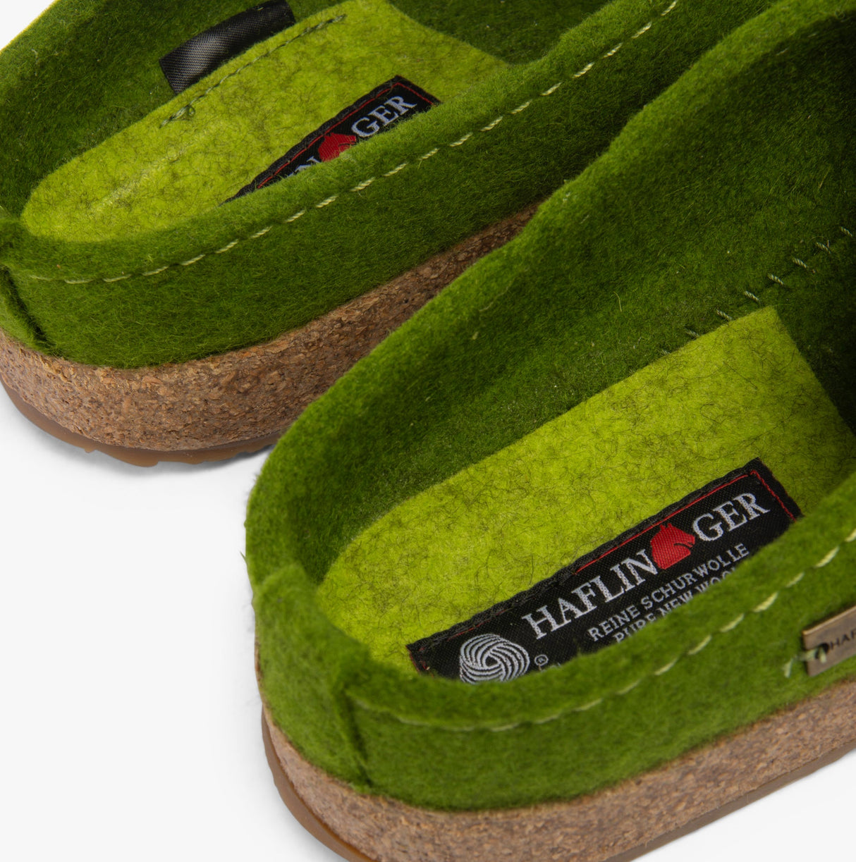 Haflinger KANON Womens Slippers Green