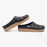 Haflinger CUORICINI Womens Slippers Navy