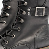 Harley Davidson D84749 DORILEE 6 LACE Womens Short Lace Up Boots Black