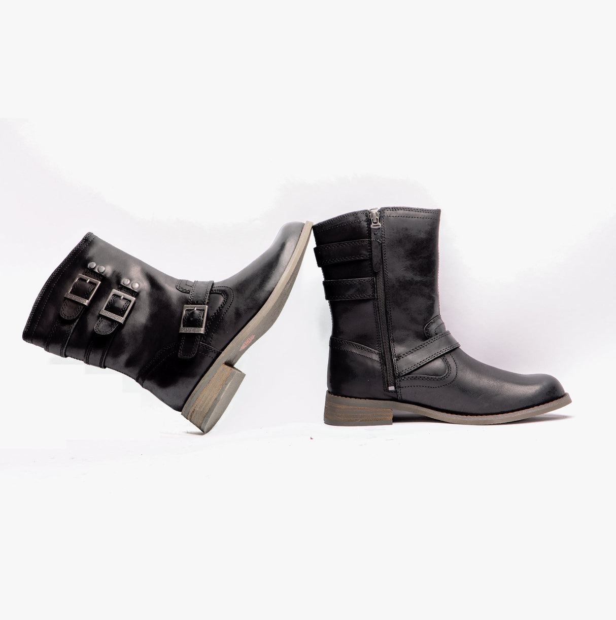 Harley Davidson DORILEE 7 ENGINEER Womens Engineer Boots Black