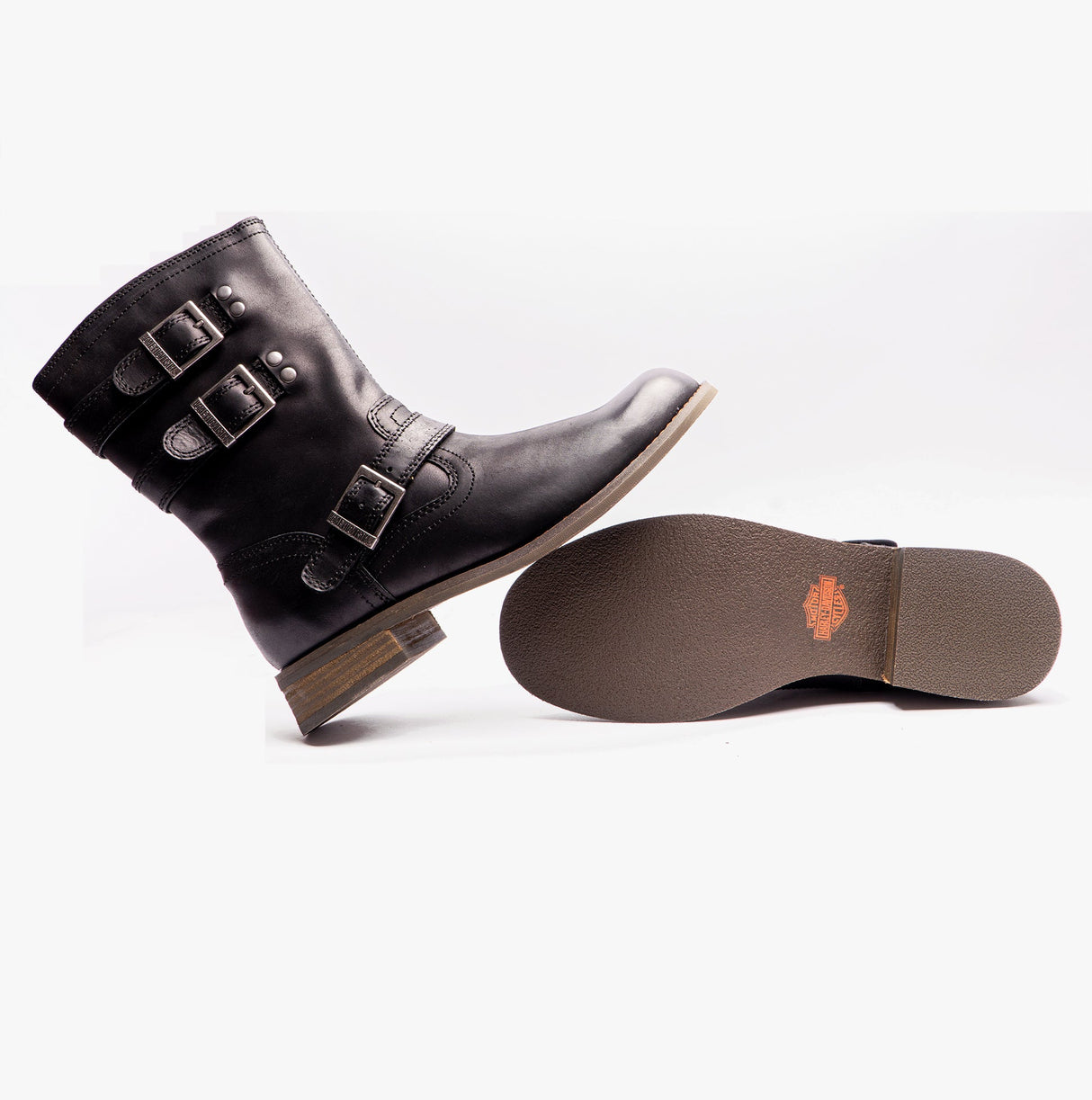 Harley Davidson DORILEE 7 ENGINEER Womens Engineer Boots Black