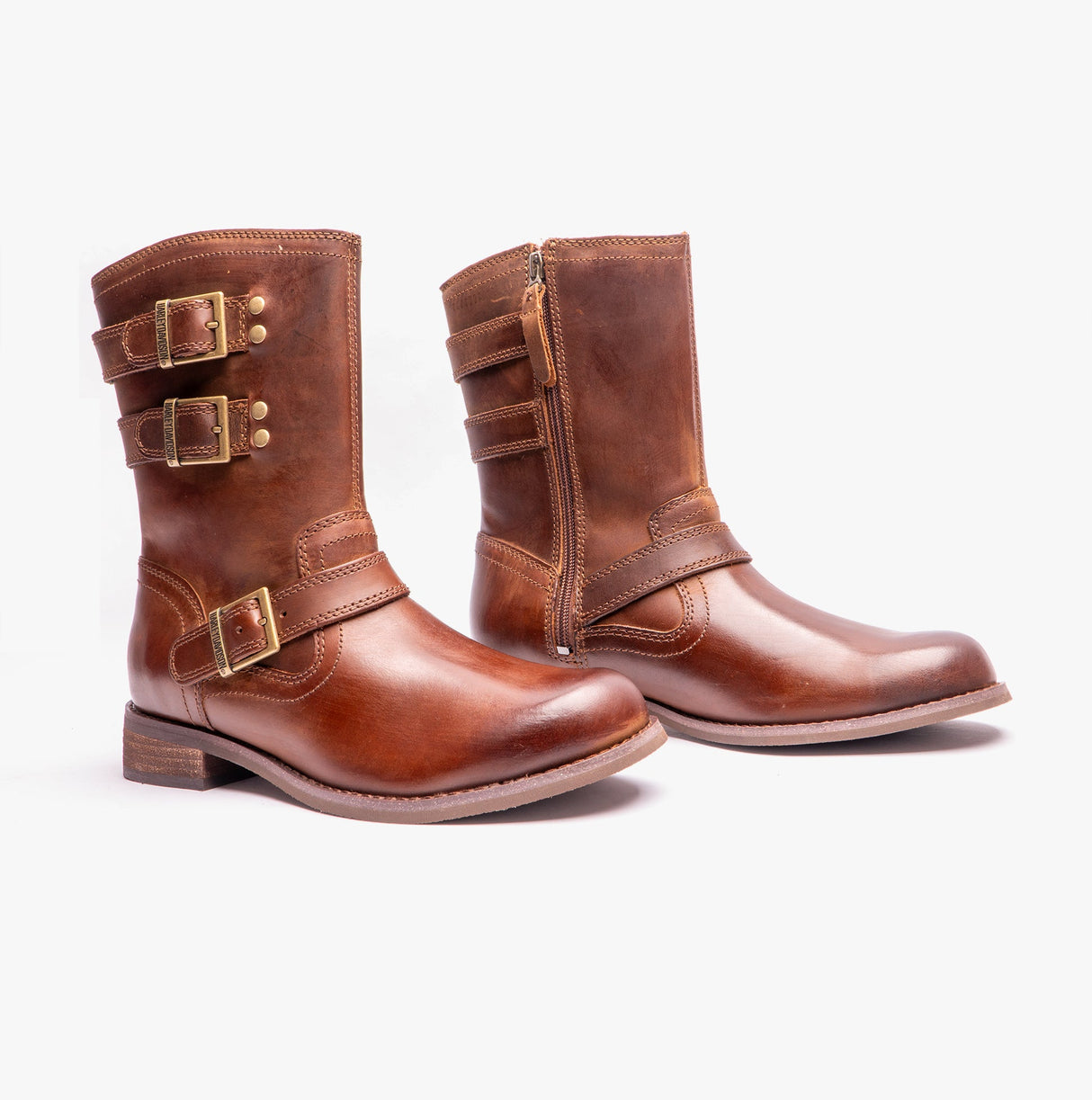 Harley Davidson DORILEE 7 ENGINEER Womens Engineer Boots Wheat