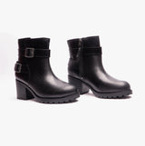Harley Davidson LALANNE DBL STRAP CE Womens Short Boots Black