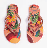 Havaianas SLIM TROPICAL Womens Sandals Peach