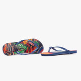 Havaianas SLIM TROPICAL Womens Sandals Navy Blue/Navy Blue