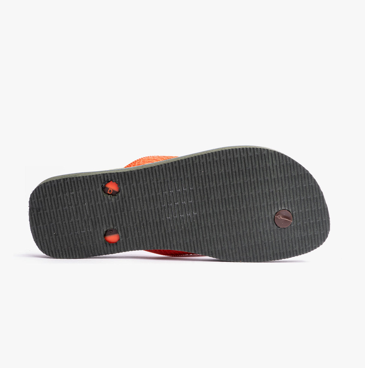 Havaianas BRASIL MIX Womens Sandals Olive Green/Sunset Orange