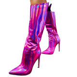 Women’s Pointed Toe High-Heeled Boots