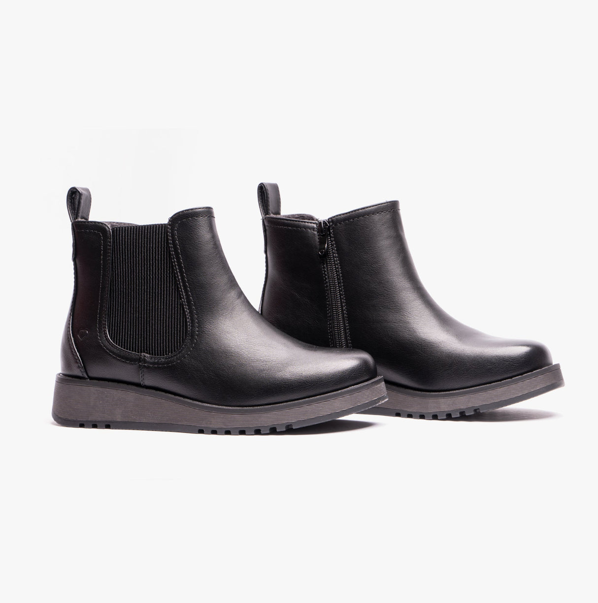 Heavenly Feet NEW ROLO2 Womens Chelsea Boots Black