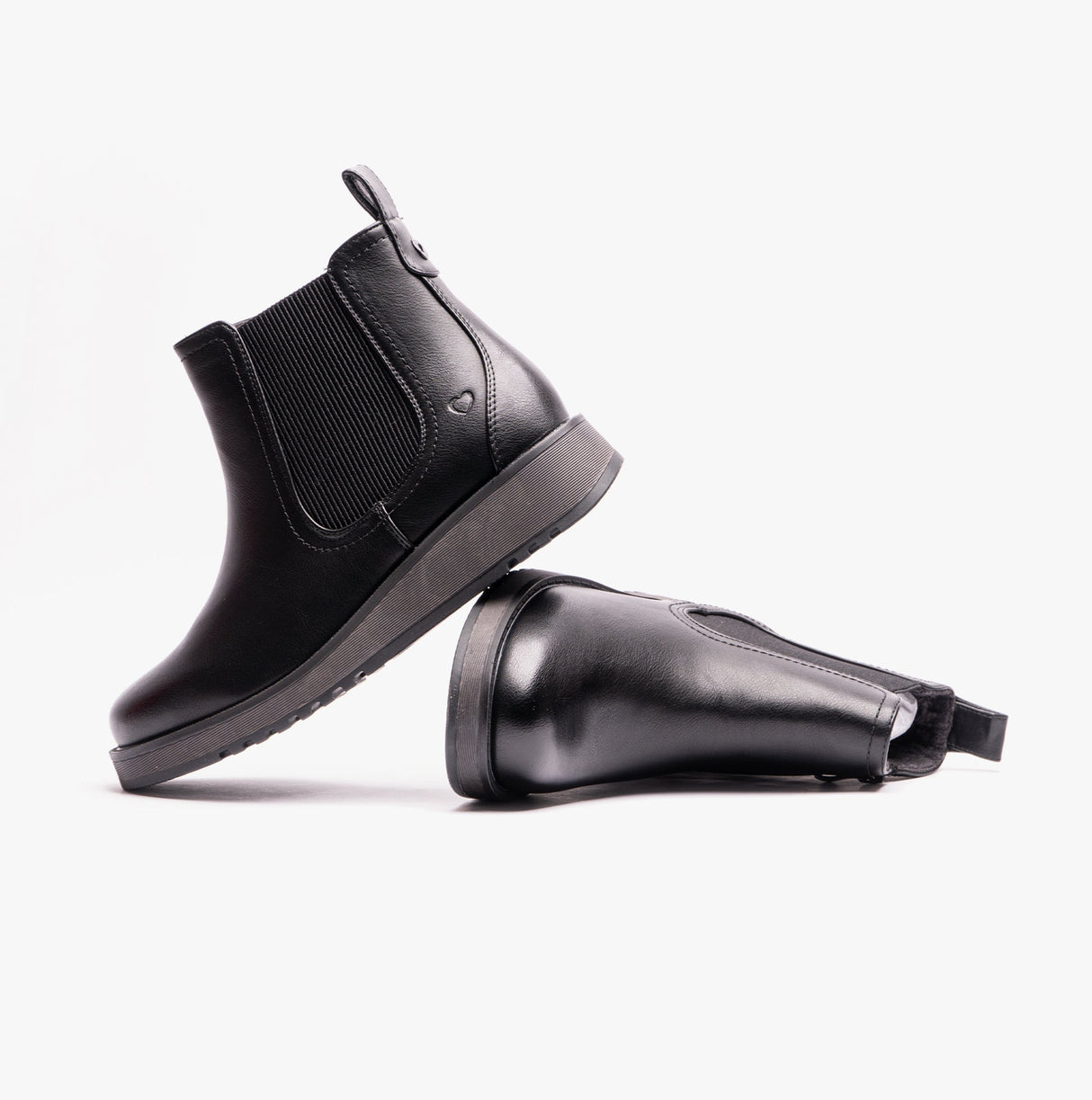 Heavenly Feet NEW ROLO2 Womens Chelsea Boots Black