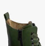 Heavenly Feet KRISSY Womens Ankle Boots Leaf Green