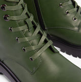 Heavenly Feet KRISSY Womens Ankle Boots Leaf Green