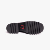 Heavenly Feet CLEMMY2 Womens Heeled Chelsea Boots Chocolate