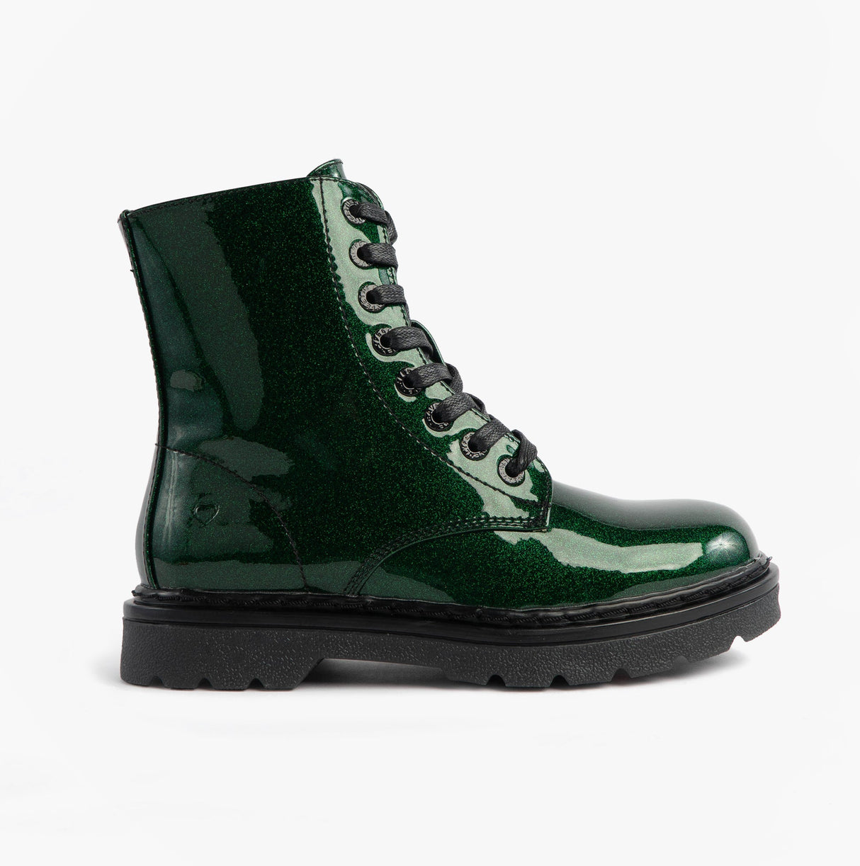 Heavenly Feet JUSTINA2 GLITTER Womens Ankle Boots Emerald Glitter