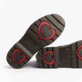 Heavenly Feet JUSTINA2 Womens Ankle Boots Chocolate