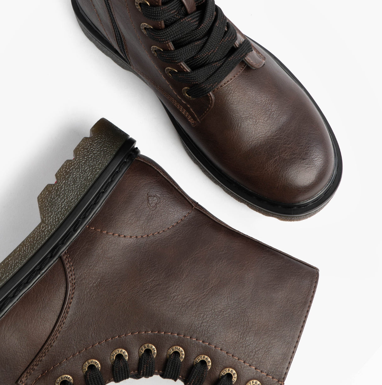 Heavenly Feet JUSTINA2 Womens Ankle Boots Chocolate