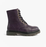 Heavenly Feet JUSTINA2 Womens Ankle Boots Purple