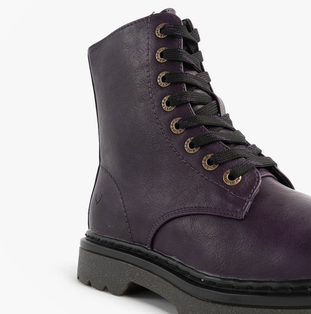 Heavenly Feet JUSTINA2 Womens Ankle Boots Purple