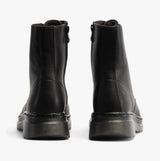 Heavenly Feet EVA Womens Lace Up Boots Black