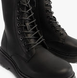 Heavenly Feet EVA Womens Lace Up Boots Black