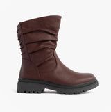 Heavenly Feet GRETEL Womens Boots Burgundy