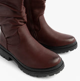 Heavenly Feet GRETEL Womens Boots Burgundy