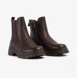 Heavenly Feet REMY Womens Chelsea Boots Chocolate