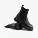 Heavenly Feet ZETA Womens Chelsea Boots Black