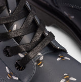 Heavenly Feet JUSTINA2 NEW BEE PRINT Womens Lace Up Boots Ocean