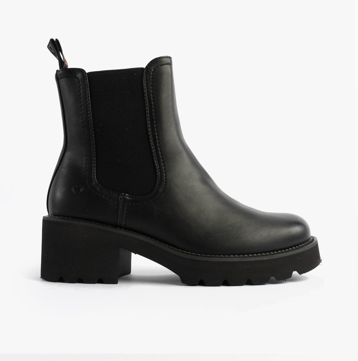 Heavenly Feet HONEYBELLE Womens Chelsea Boots Black