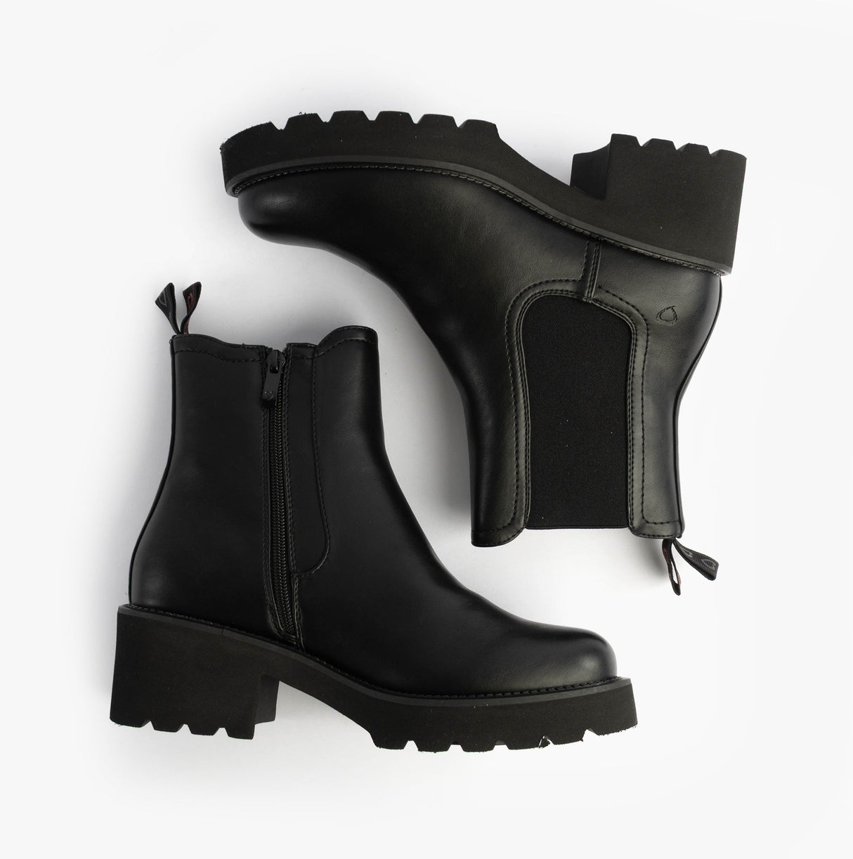 Heavenly Feet HONEYBELLE Womens Chelsea Boots Black