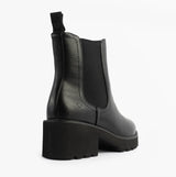 Heavenly Feet HONEYBELLE Womens Chelsea Boots Black