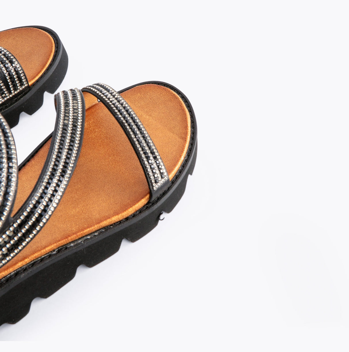 Heavenly Feet FRESCO Womens Sandals Black