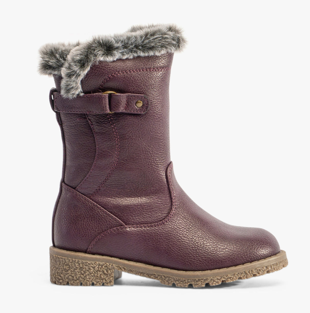 Heavenly Feet CHARLOTTE Girls Calf Boots Purple