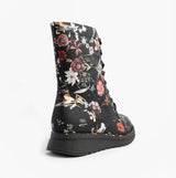 Heavenly Feet MARTINA4 PRINT FANTASY Womens Ankle Boots Black