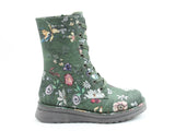 Heavenly Feet MARTINA4 PRINT FANTASY Womens Ankle Boots Forest