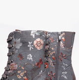 Heavenly Feet MARTINA4 PRINT FANTASY Womens Ankle Boots Grey