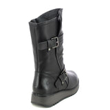 Heavenly Feet HANNAH4 Womens Mid Calf Boots Black