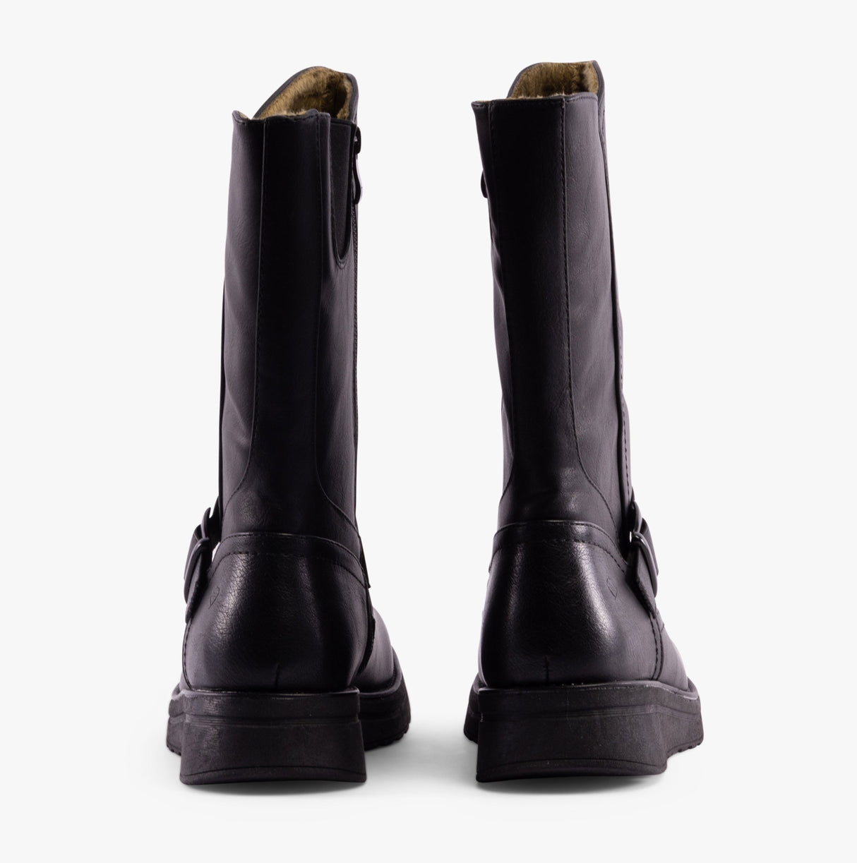 Heavenly Feet BELLA Womens Mid-Calf Boots Black