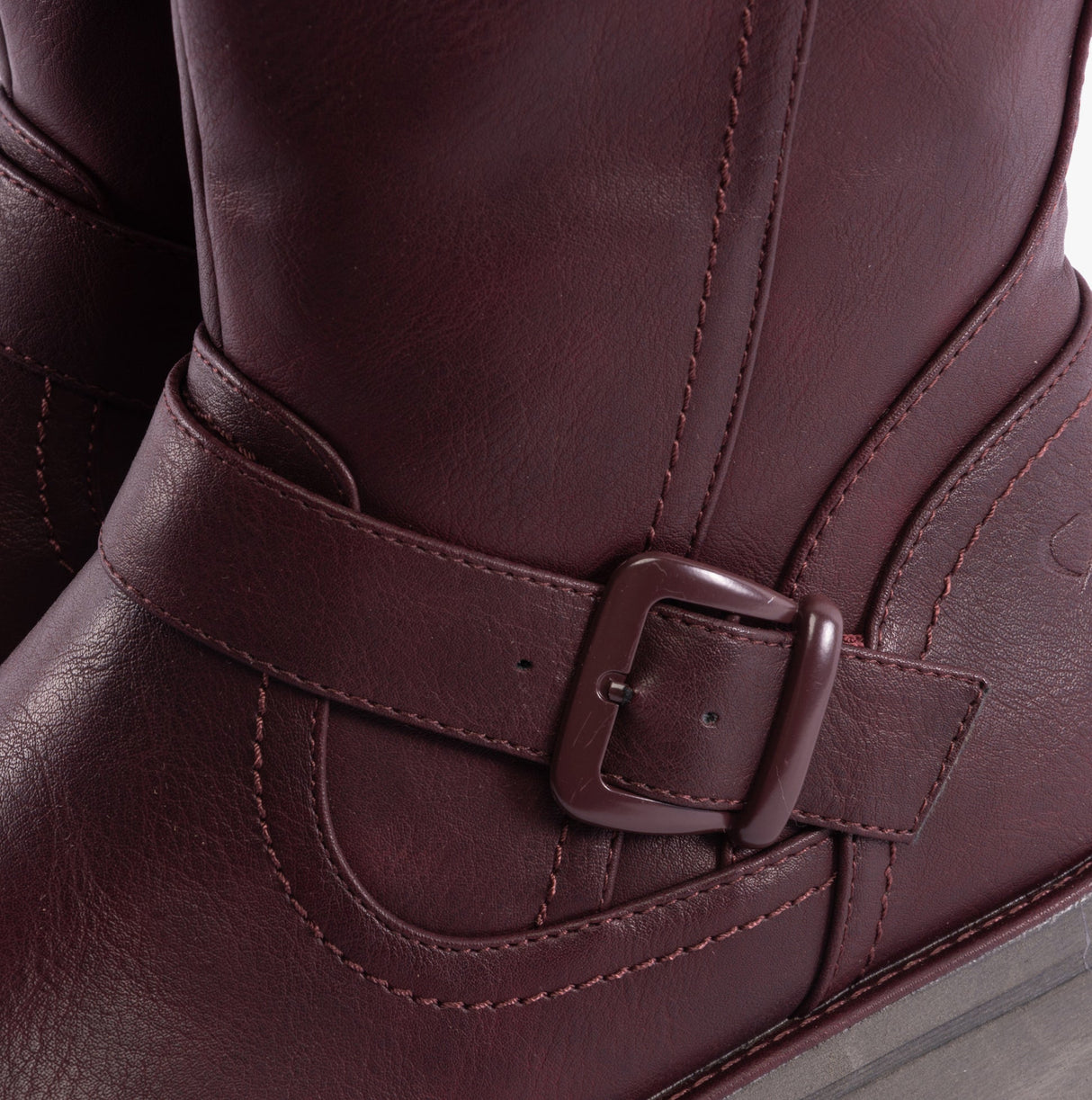 Heavenly Feet BELLA Womens Mid-Calf Boots Burgundy