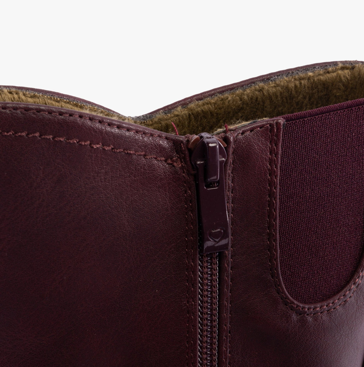 Heavenly Feet BELLA Womens Mid-Calf Boots Burgundy